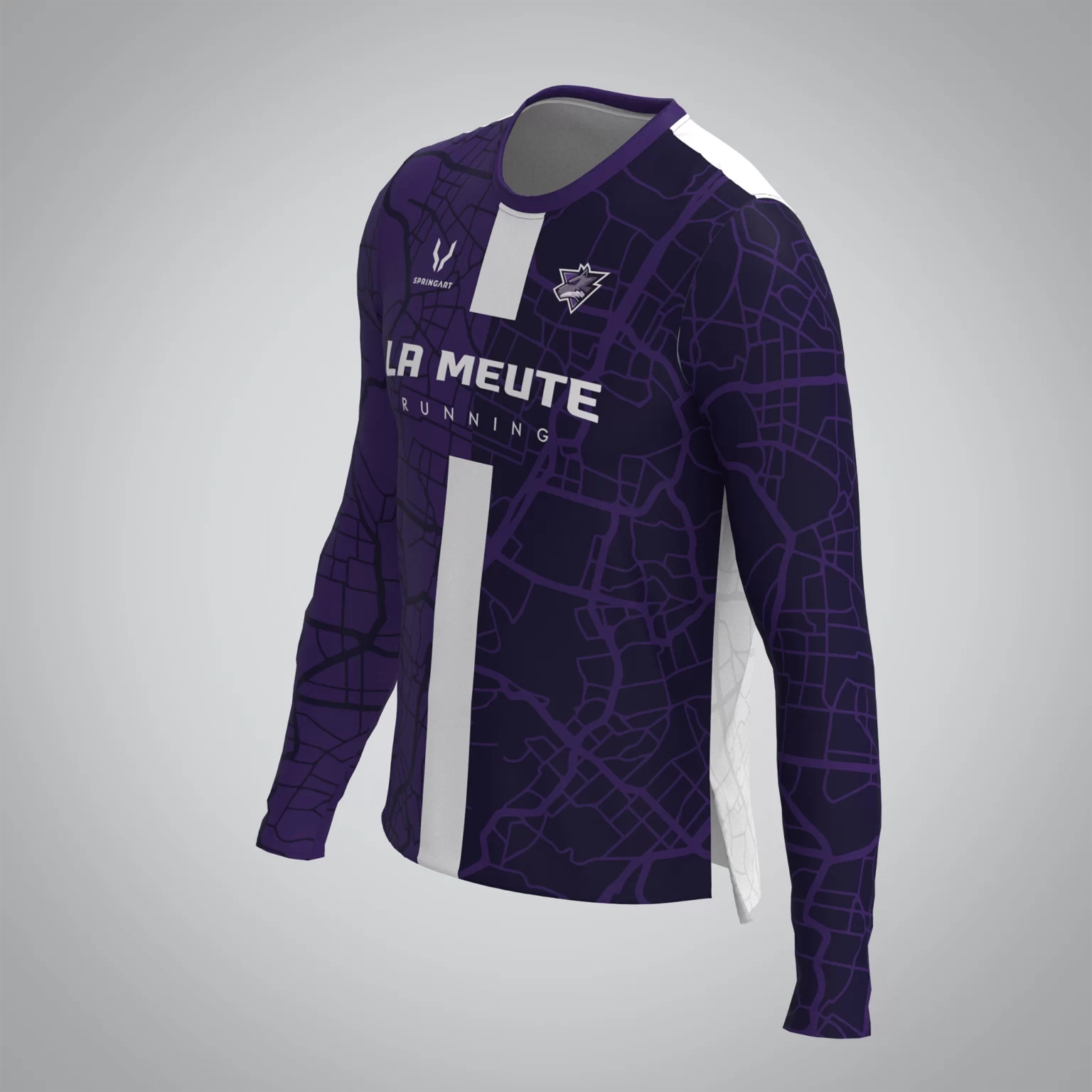 T-shirt Manches Longues Homme La Meute Running