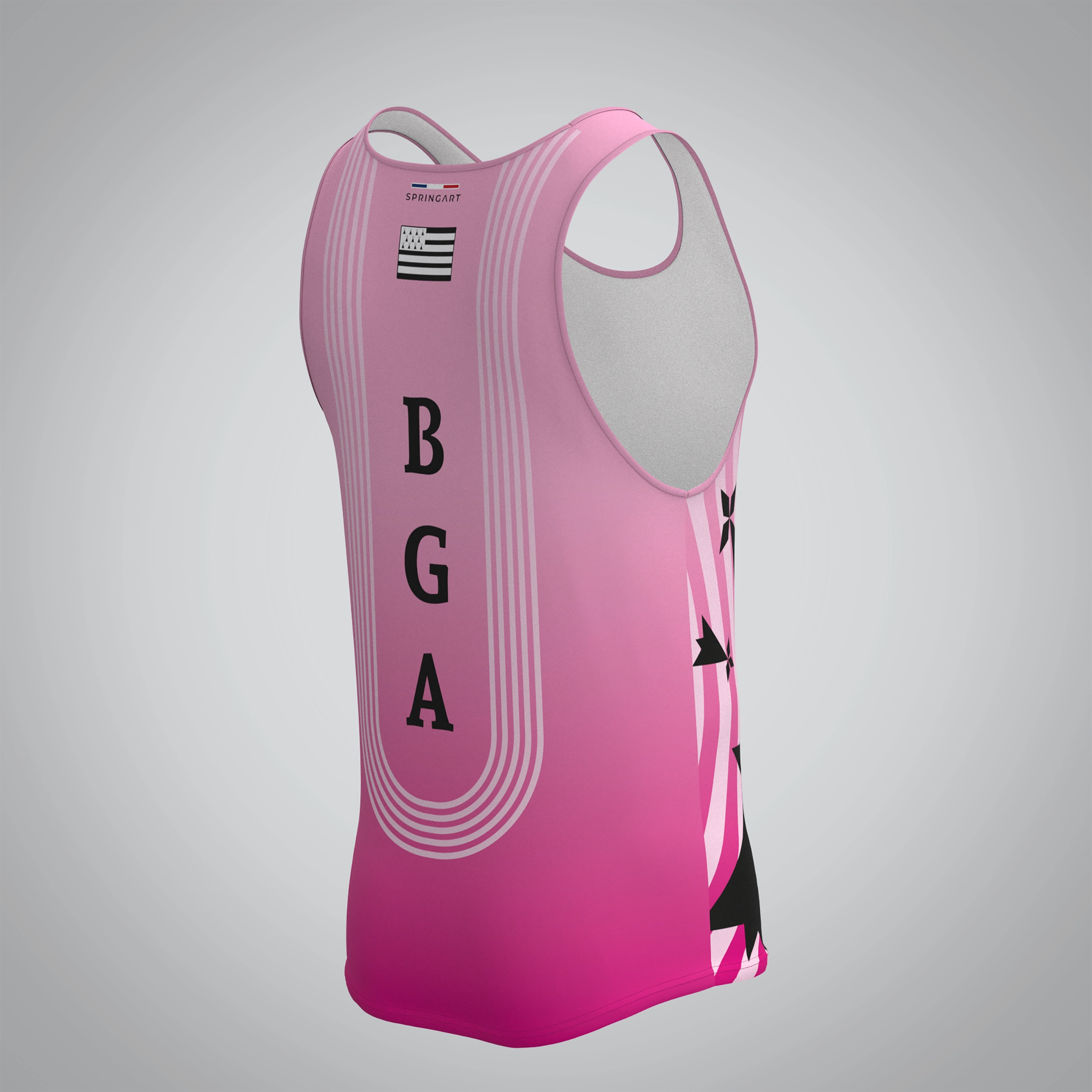 Débardeur Classique Homme Briec Glazik Athlétisme