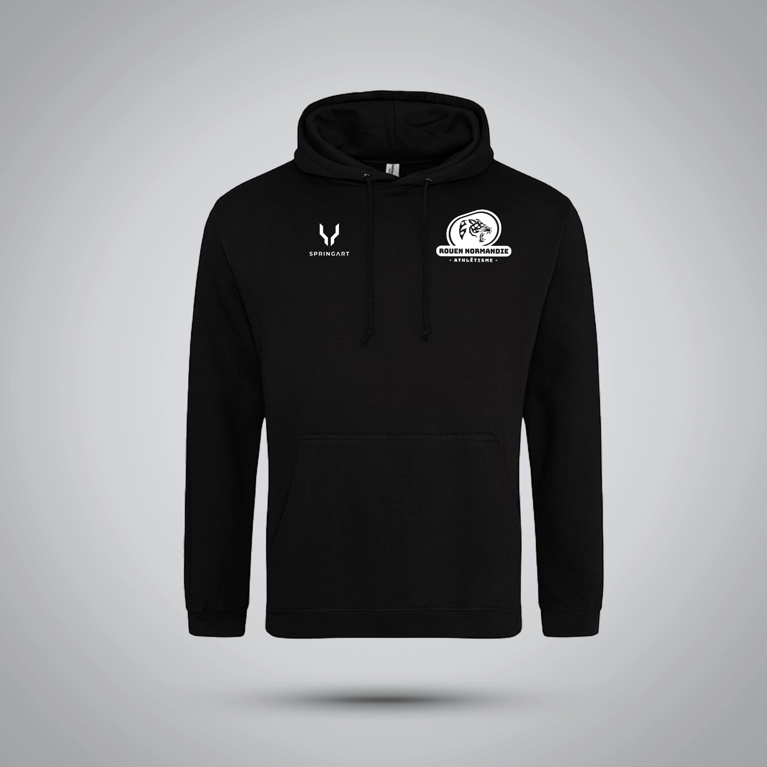 Sweatshirt avec capuche doublée Rouen Normandie Athlétisme