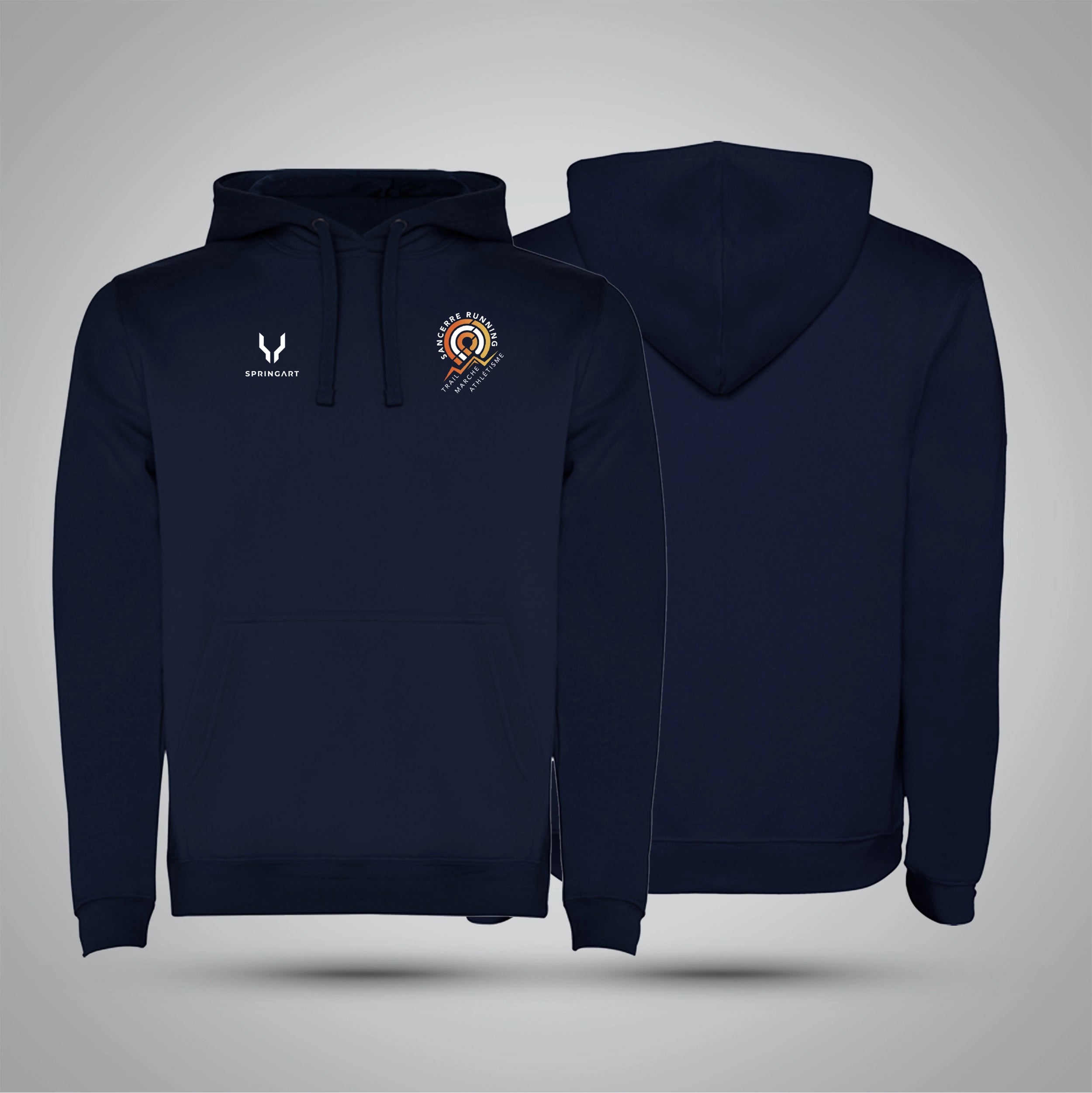 Sweatshirt avec capuche doublée Sancerre Running