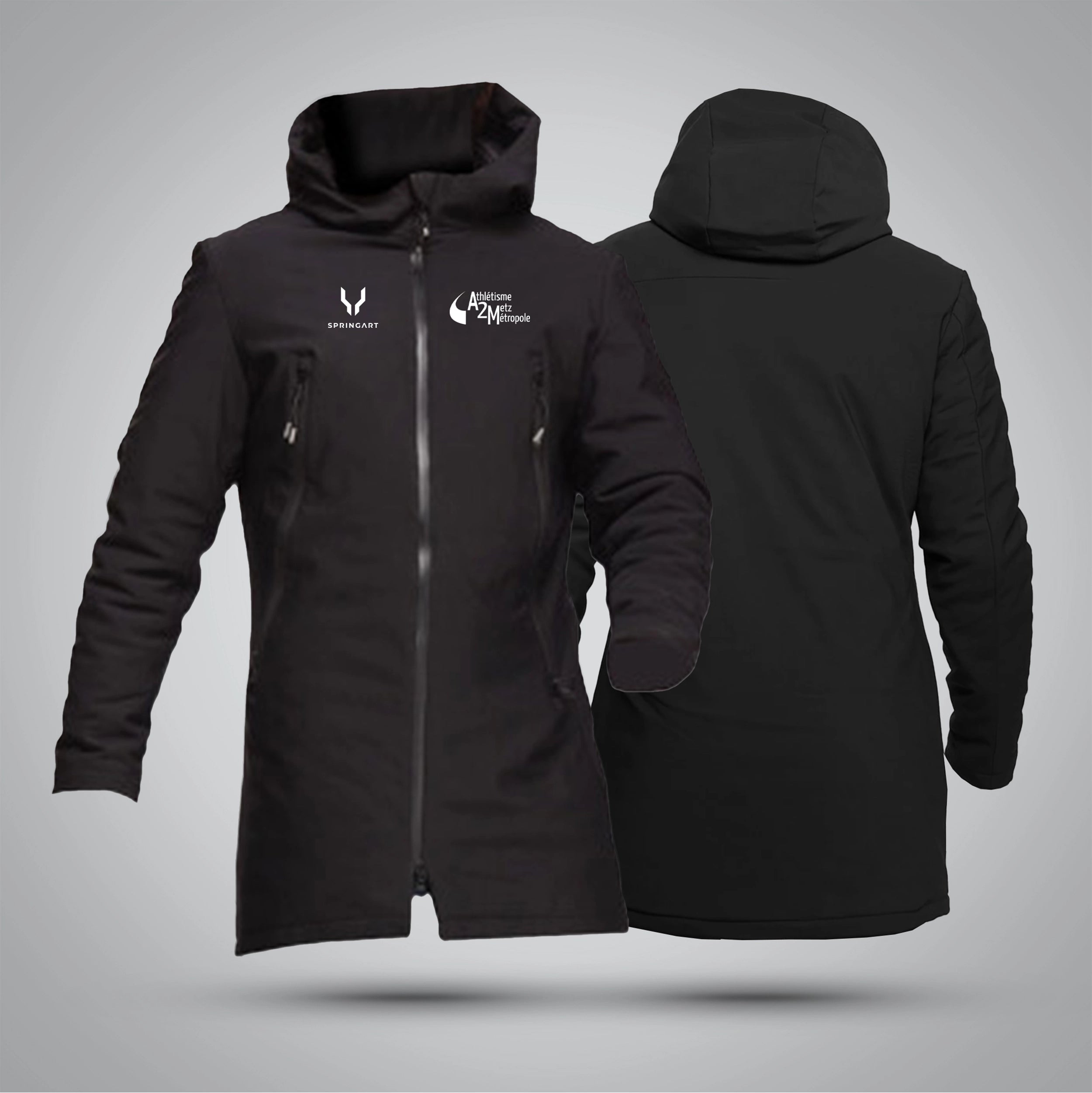 Parka softshell avec doublure doudoune Athlétisme Metz Métropole