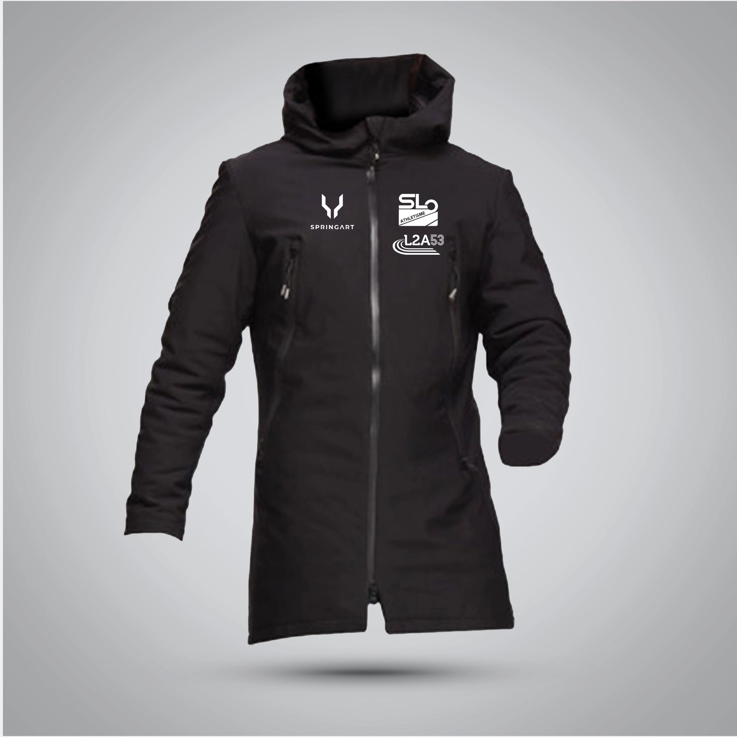 Parka softshell avec doublure doudoune Laval agglo Athlétisme 53