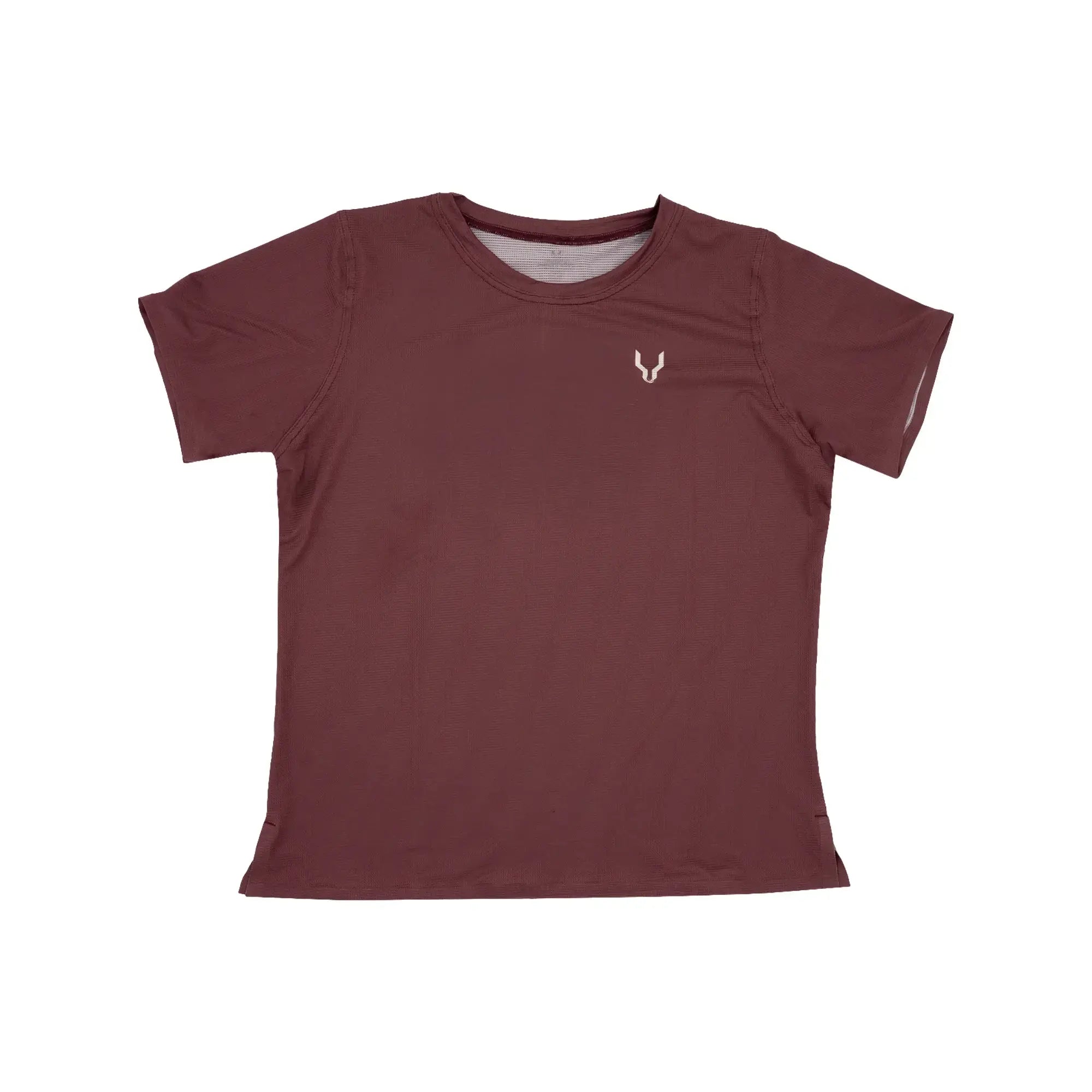 T-shirt Manches Courtes Femme Grenat NYC